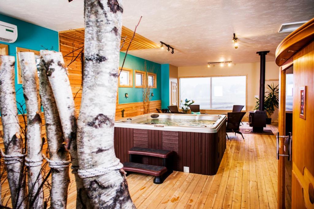 Village Scandinave Lodge & Spa 셰디악 외부 사진